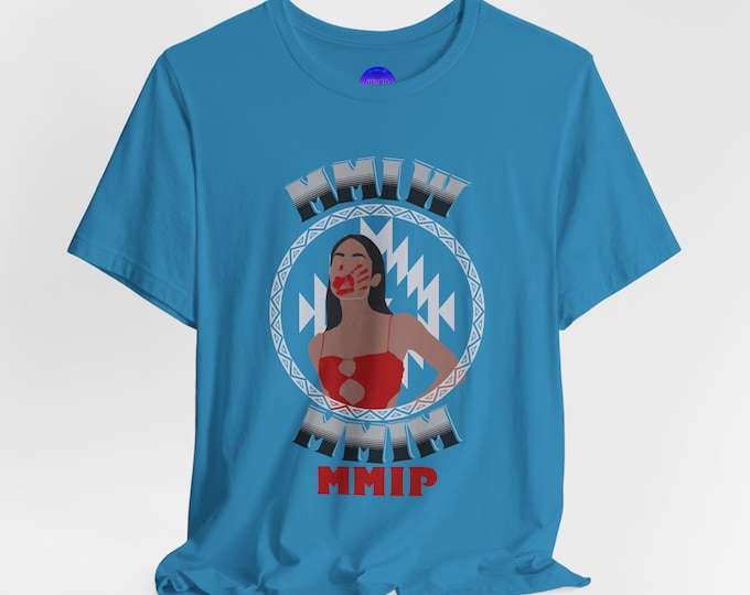 MMIP MMIM MMIW Native American Awareness 2025 Unisex Unisex Jersey Short Sleeve Blue, Aqua, Berry or Asphalt colors