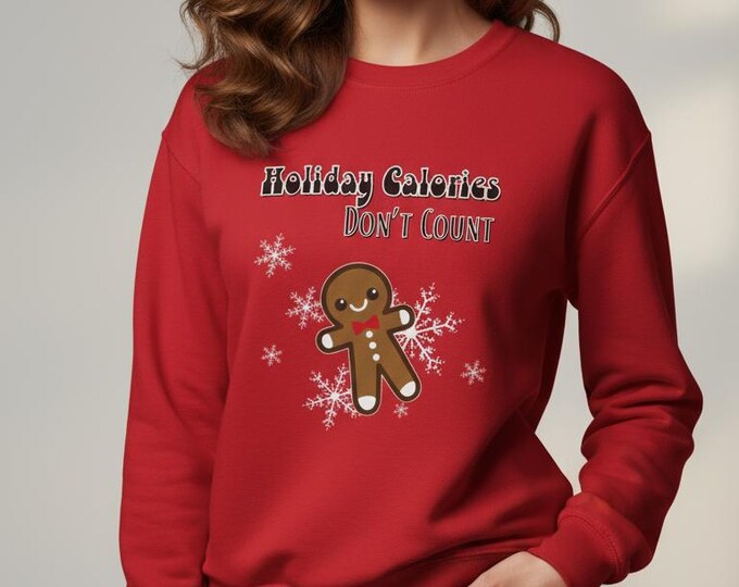 Cozy Holiday Sweatshirt, Perfect for Christmas Gatherings, Fun Gift for Family, Festive Apparel, Winter Comfort Wear
