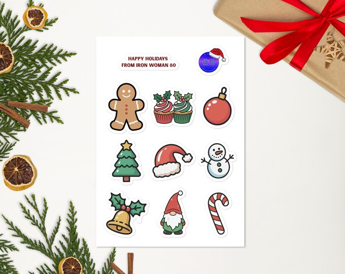Cute Christmas Sticker sheet