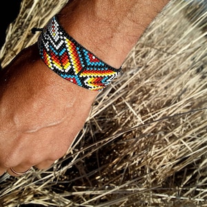 Sunburst Beaded Bracelet