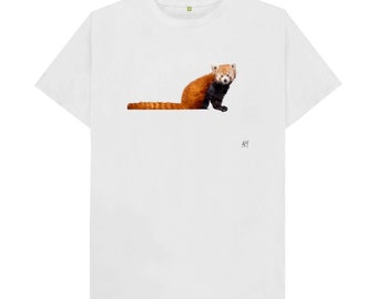 Red Panda Men's Basic T-shirt