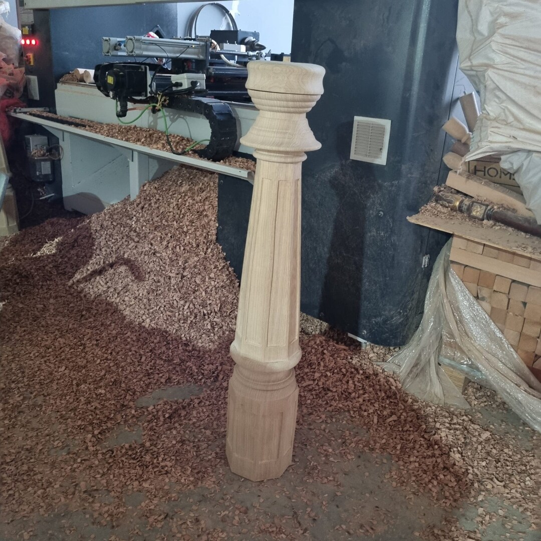 Octagonal Newel Post, Newel Caps, Stairs, Custom Stairs Parts, Custom