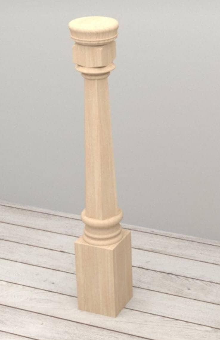 Newel Posts, Newels, Newel Caps, Stairs, Custom Stairs Parts, Custom Design, Custom Newel Post