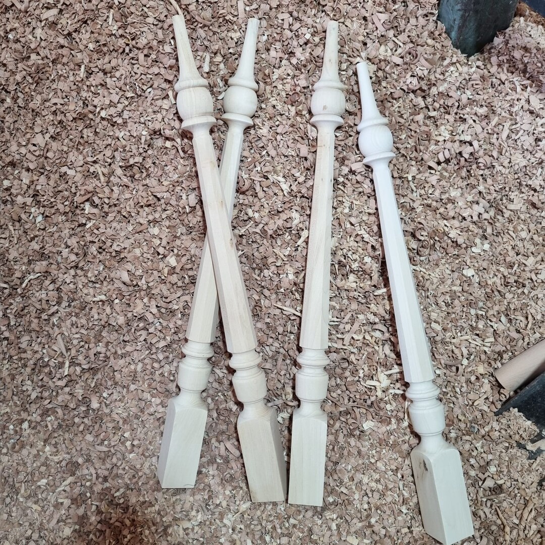 Stair Railings, Stair Uprights, Balusters, Custom Balusters, Octagonal