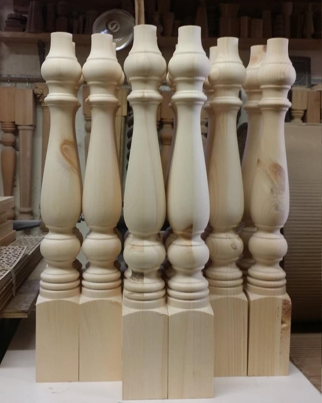 Table Legs, Wooden Turned Table Legs, Turned Legs, Wood Legs, Custom