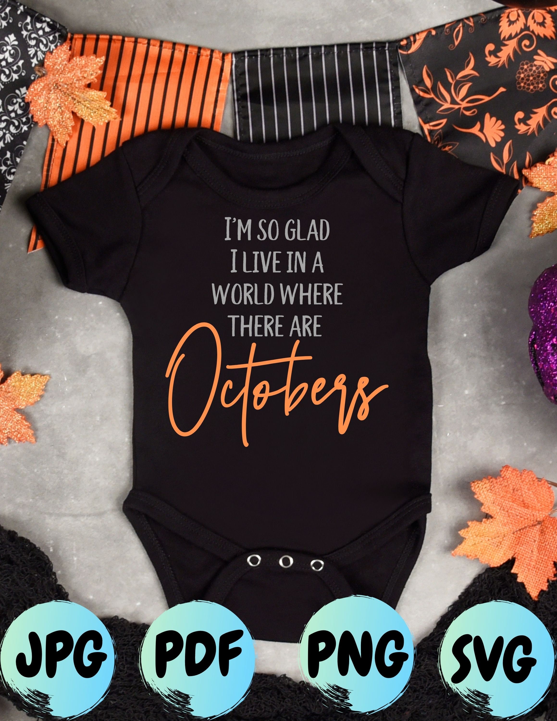 Halloween Quote SVG Bundle: Fall T-shirt Cut Files (Digital Download) - Thumbnail 3
