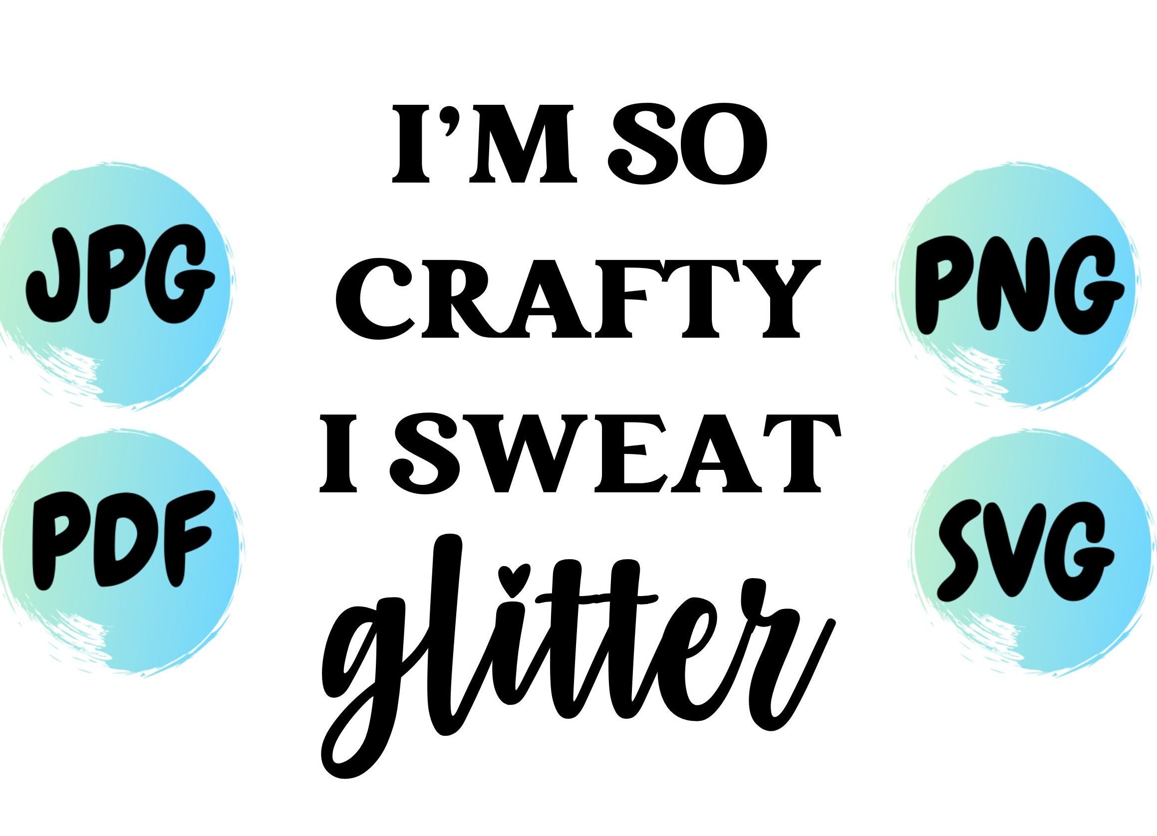 Funny Crafty Quote SVG Bundle: T-Shirt & Tote Bag Cut Files (Digital Download) - Thumbnail 2