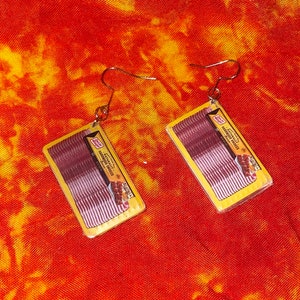Mini bacon pack earrings