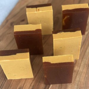 Orange Turmeric Natural Soap, 100% Natural Organic, Body Soap