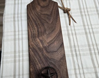 Handcrafted Walnut Bread Board Wall Hanger - Rustic Home Decor