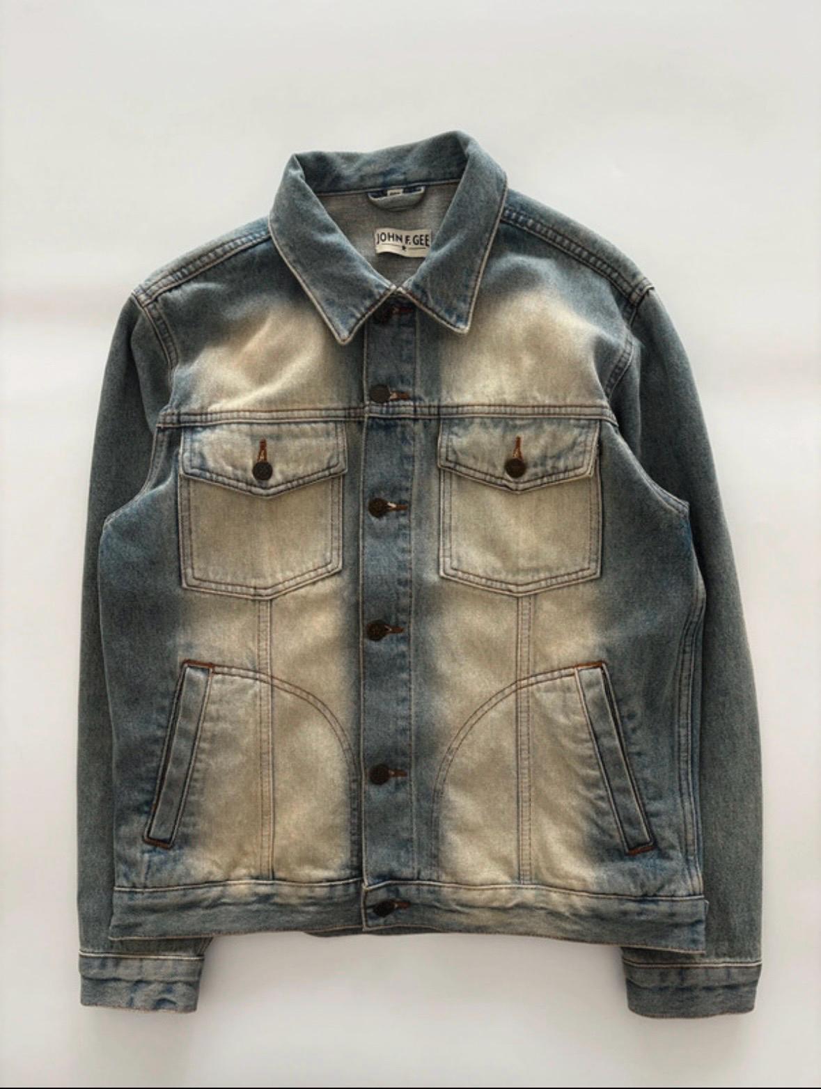 JOHN F GEE 本革 スエードブルゾン ジップアップトラッカージャケット John F Gee Jacket | Grailed