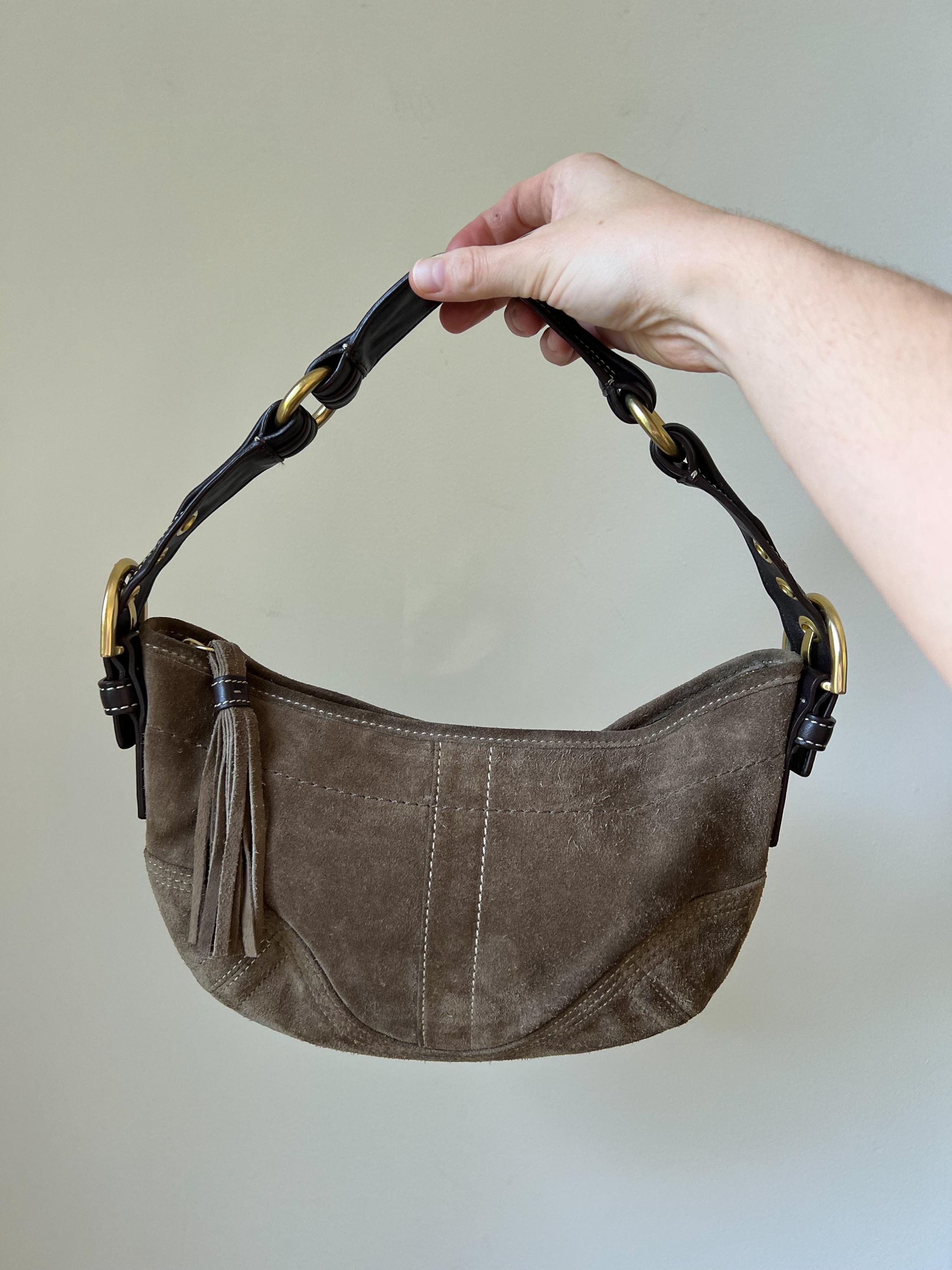 超人気新品 Y2K Vintage Suede Etsy - Bag Shoulder Coach バッグ