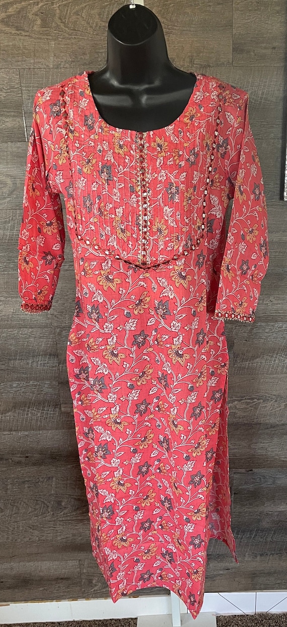 Pure Cotton Designer Kurti