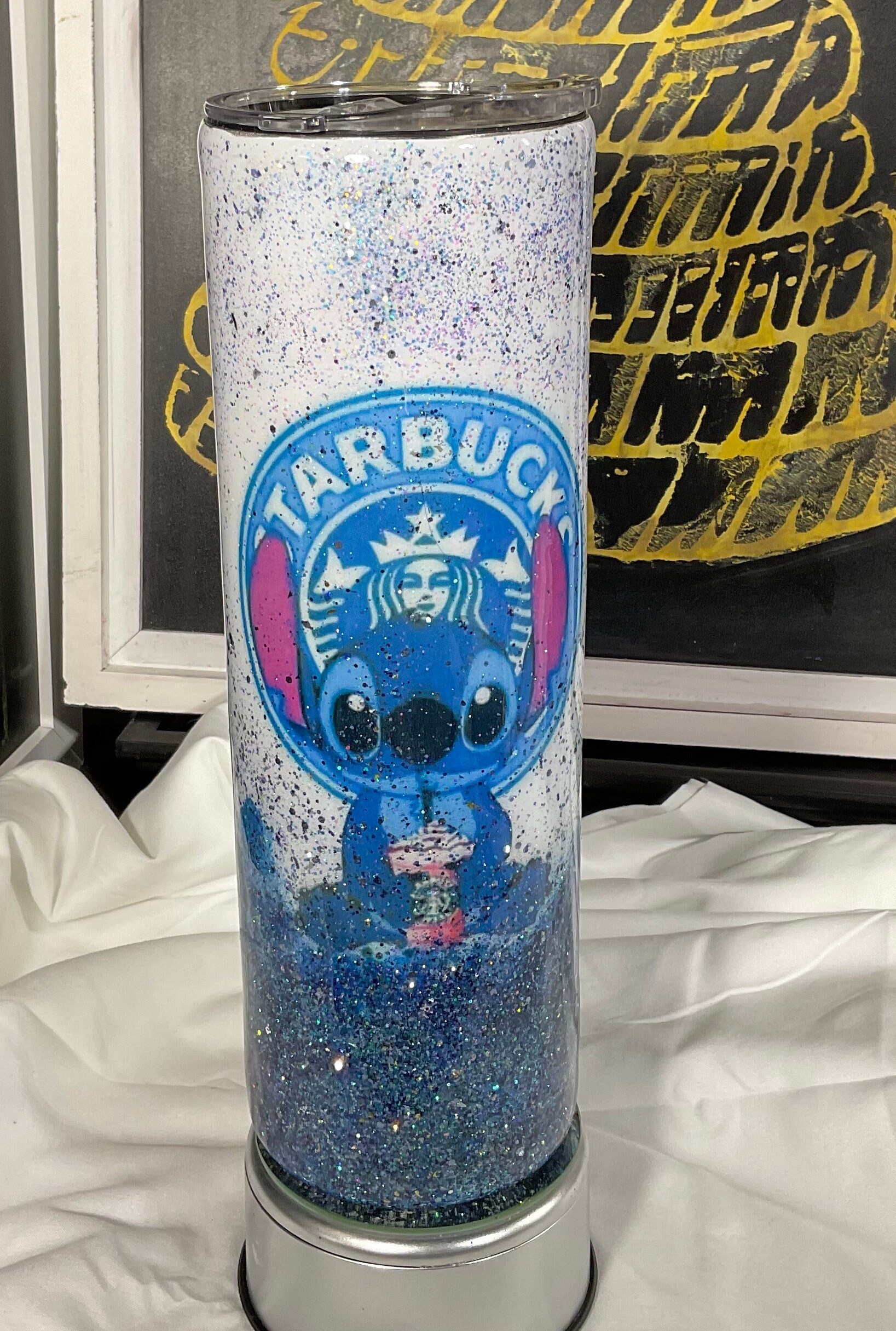 Starbucks & Stitch 30oz Skinny Tumbler Stainless Steel - Etsy