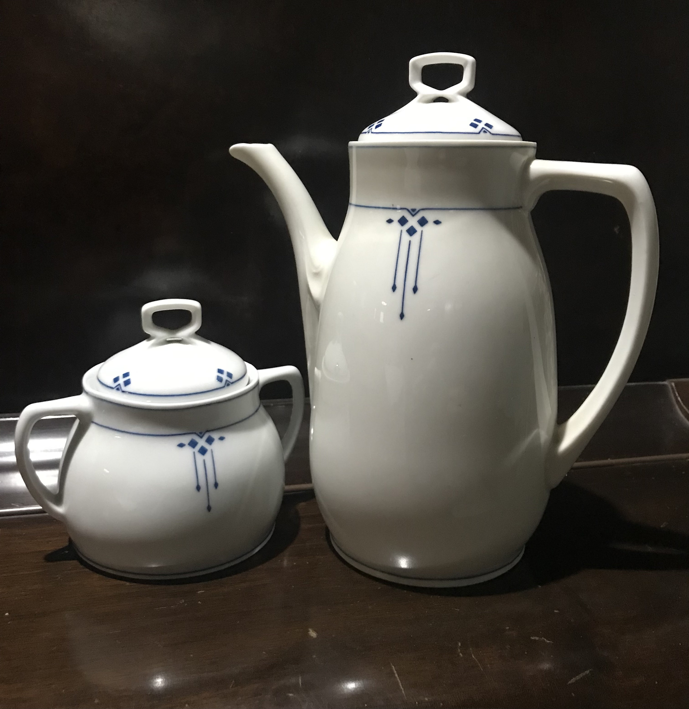 Ensemble Cafetière Et