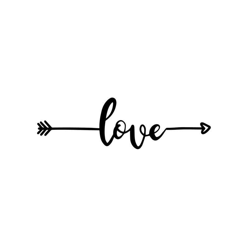 Horizontal Heart Love Svg for Printing, Png Original , Jpg Digital ...