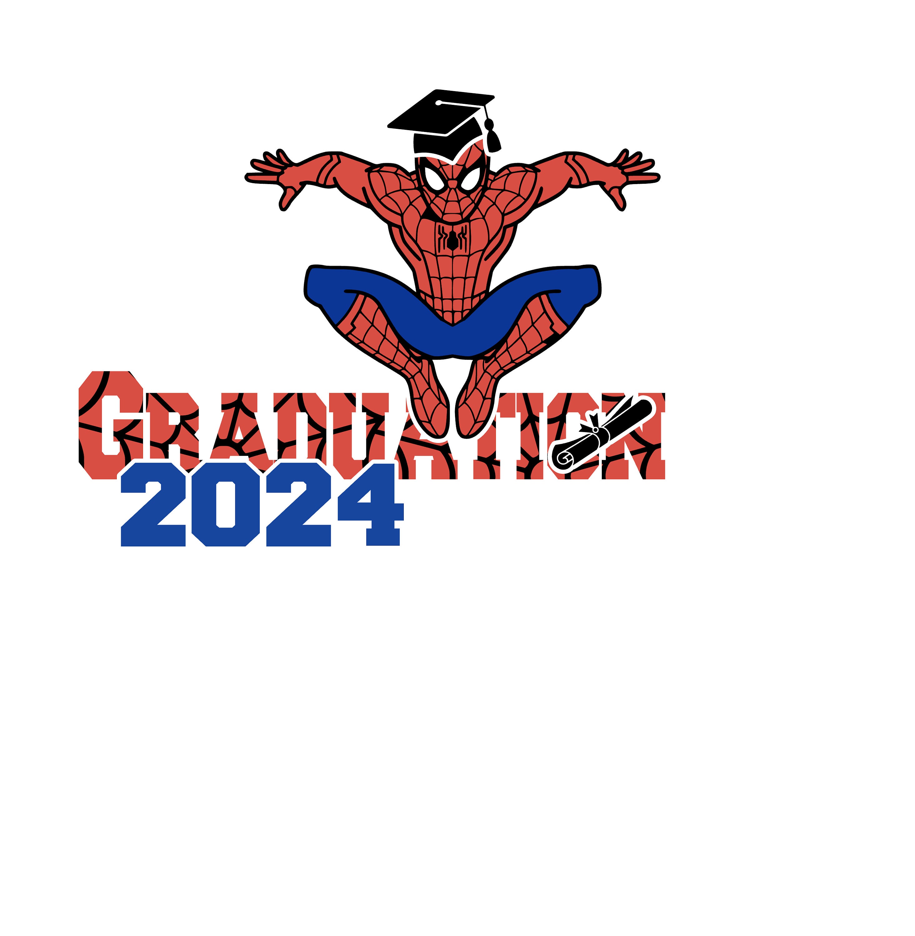 Graduation Spiderman 2024 Etsy
