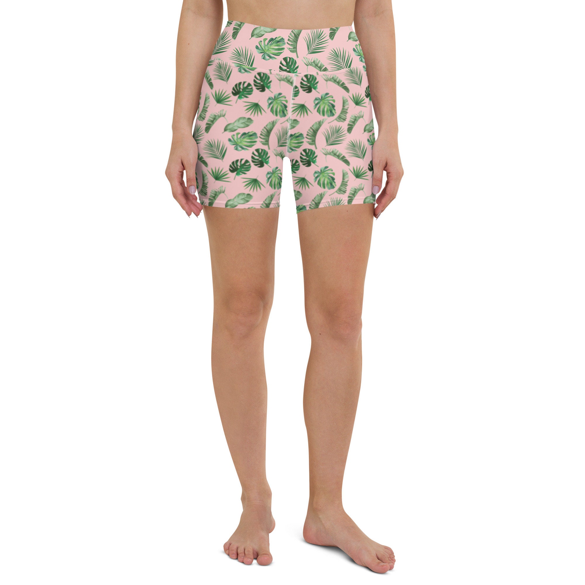 Print Womens Yoga Shorts | Etsy 