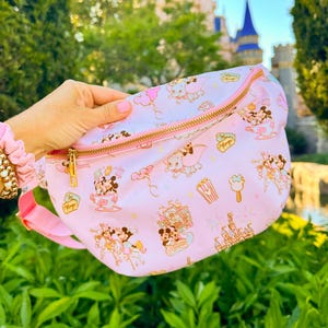 Magic Kingdom Fanny Pack- Disney Fanny Pack Mickey Fanny Pack. Disney Waist Bag Disney Castle Fanny Pack Dumbo Patch. Minnie Fireworks Fanny