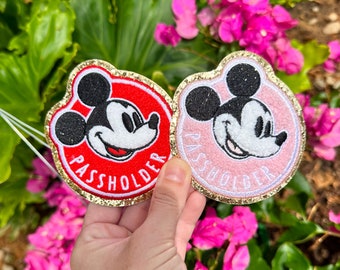 Disney Annual Passholder Patch. Disney World AP Patch. Mickey Passholder Patch Disney AP Bag. Disney Annual Passholder Fanny Pass holder Bag