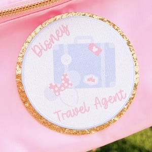 Disney Travel Agent Patch. Disney Travel Planner Patch. Disney Patch. Magic Creator Patch. Disney Park Patch. Fireworks Patch.