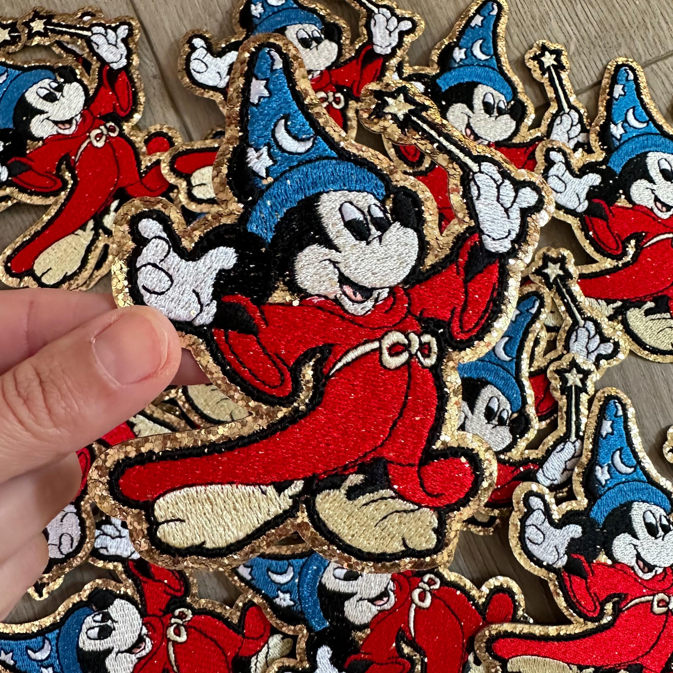 Red Fantasmic Mickey Patch Disney Vacation Bag Disney Patch