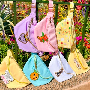 Epcot Flower and Garden Fanny Pack- Violet Lemonade Fanny Pack Disney Fanny Pack- Orange Bird Fanny Pack- Epcot Fanny Pack. Epcot Waist Bag