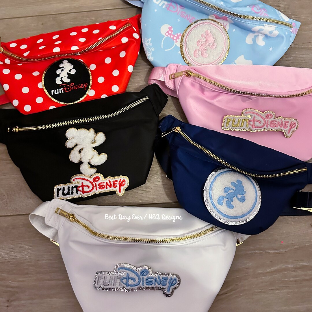 Disney Race Fanny Pack Run Disney Fanny Pack Running Mickey Etsy