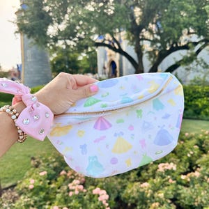 Disney Princess Fanny Packs- Cinderella Fanny Pack Belle Fanny Pack- Rapunzel Fanny Pack- Tangled Fanny Pack. All Princess Bag. All princess