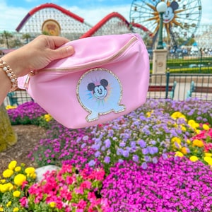 NOW SEWN ON** Disneyland Fanny Pack. Fun Wheel Fanny Pack. Disney Vacation Fanny pack Extended Strap Fanny Pack. Disneyland 70th Anniversary
