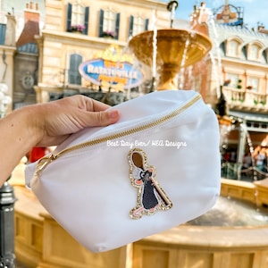 NOW SEWN ON* Remy Fanny Pack. Ratatouille Fanny Pack.  Epcot Food and Wine Festival Fanny Pack.  Epcot Fanny Pack Epcot Bag. Epcot Waist Bag