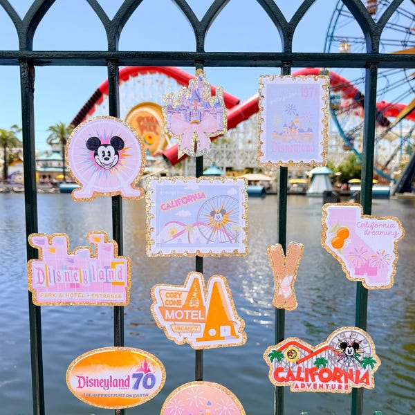 High quality Disneyland Patches. Fun Wheel Patch. Disneyland sign patch Avengers Patch. Pixar Patch Pixar Pier. Sleeping Beauty Castle Patch