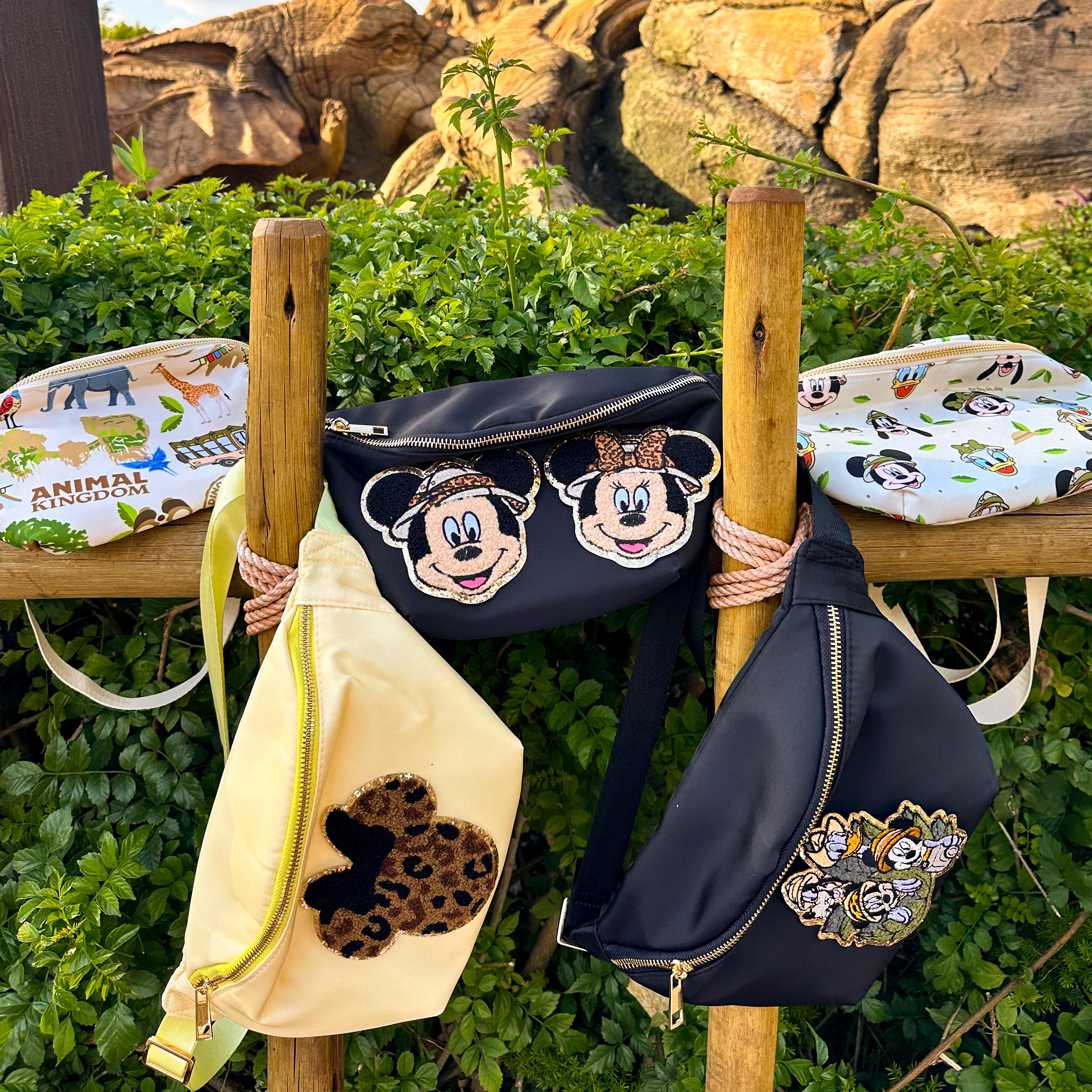 Animal Kingdom Fanny Pack Safari Mickey Safari Minnie Fanny