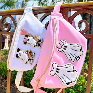 Disney Halloween Fanny. Pink Halloween Bag Halloween Mickey Fanny. Halloween Minnie Fanny. Minnie Ghost Fanny. Ghost Mickey Fanny Pack