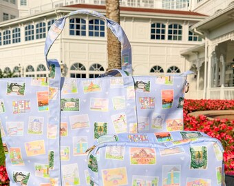 DVC-Tasche und Tragetasche. Disney Vacation Club Tragetasche, Disney Resort Tasche. Disney Reisetasche, Disney Vacation Club Tasche, Disney Resort
