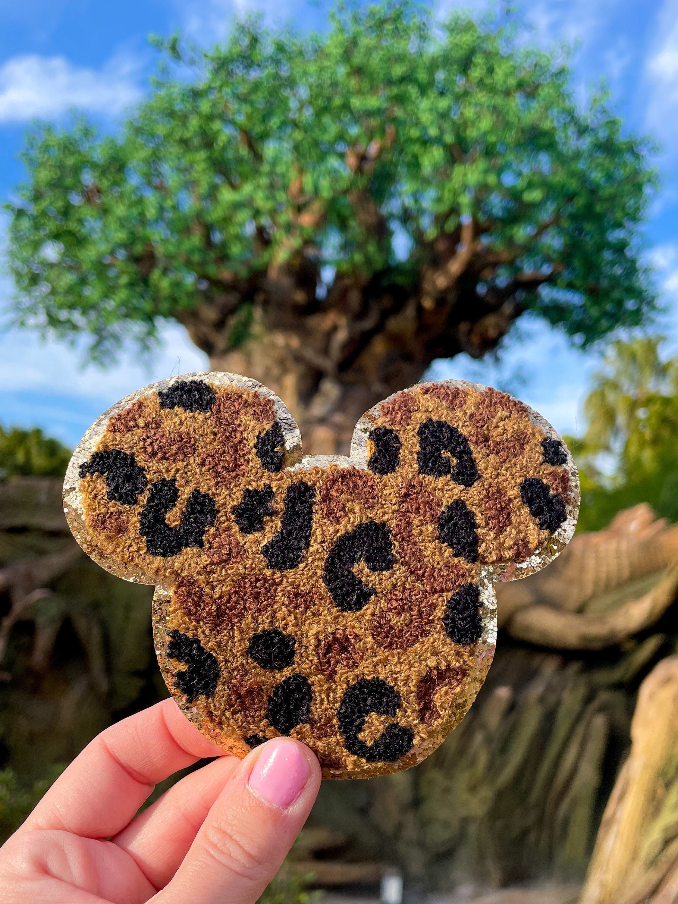 Cheetah Mickey Patch Cheetah Minnie Patch. Safari Minnie