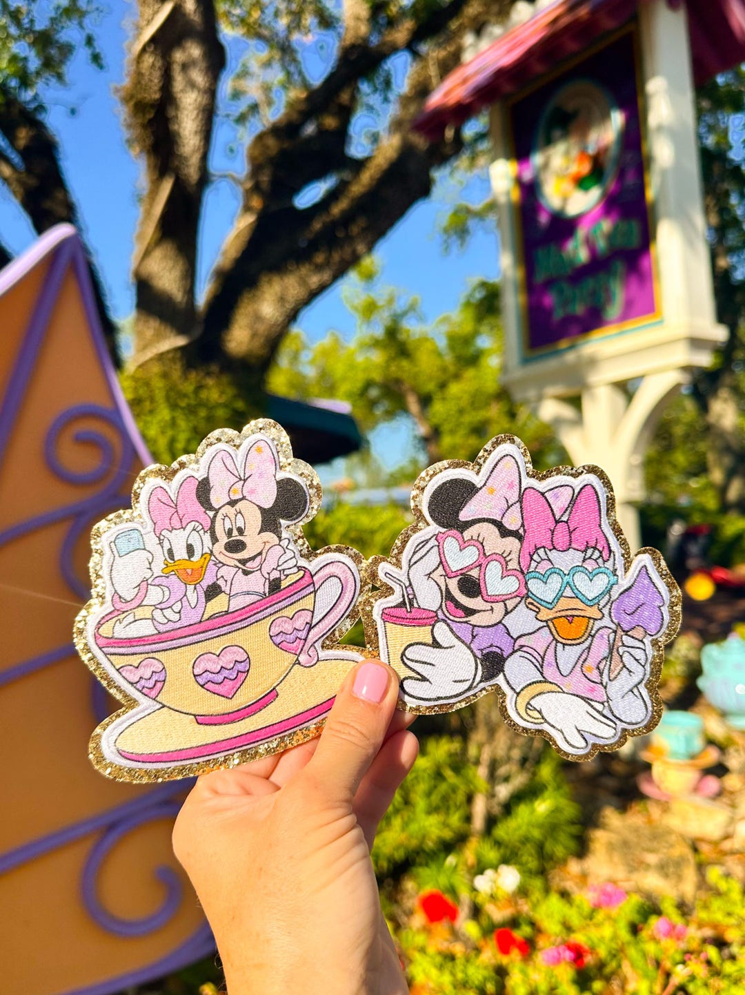 Minnie and Daisy Patch- Disney Patch Teacups Patch. Daisy Patch. Disney ...
