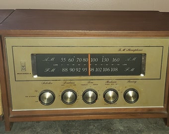 Motorola Record Radio Console - Etsy
