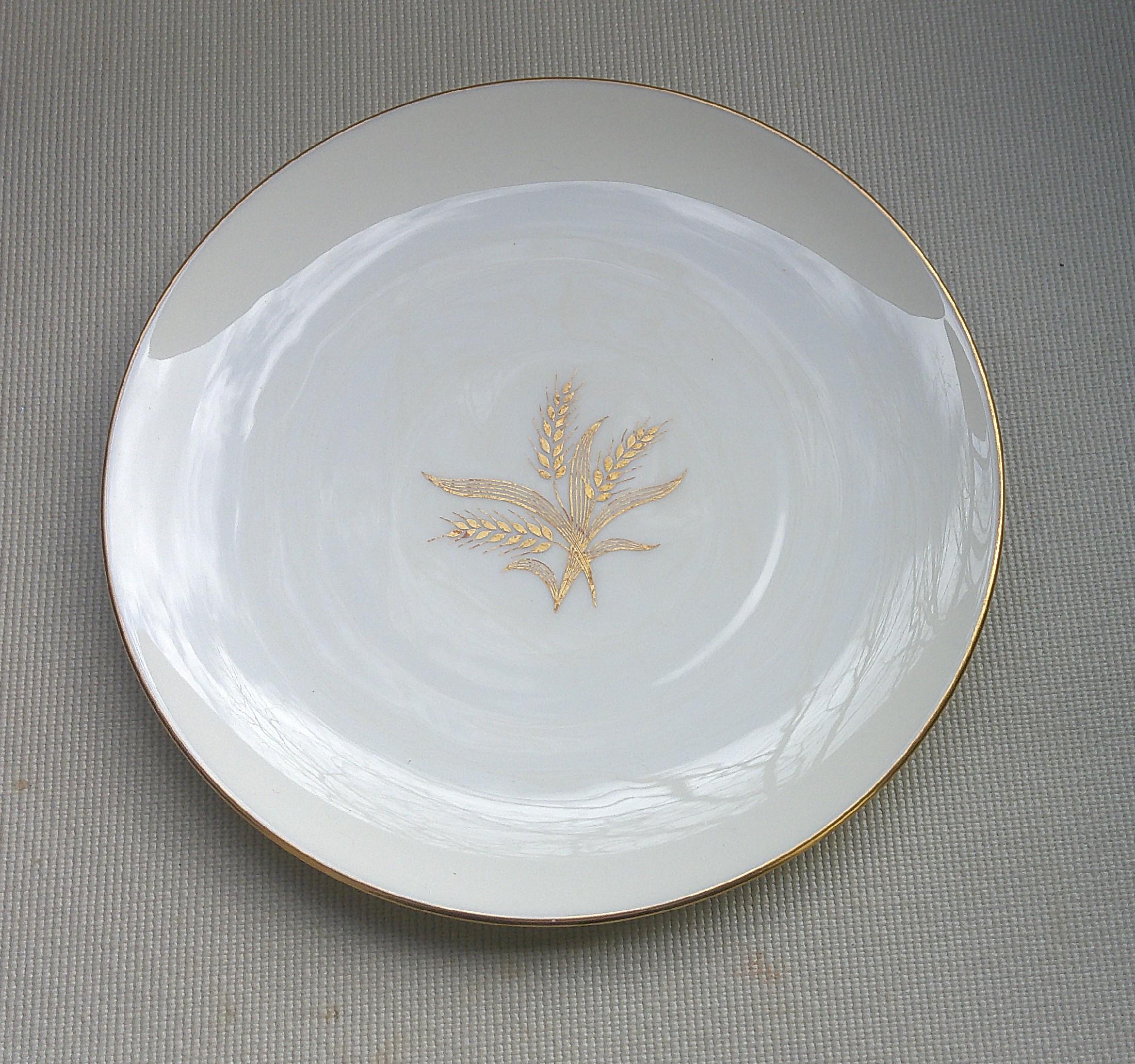 ヴィンテージ レノックス チャイナ 8 インチ サラダ プレート 9 枚