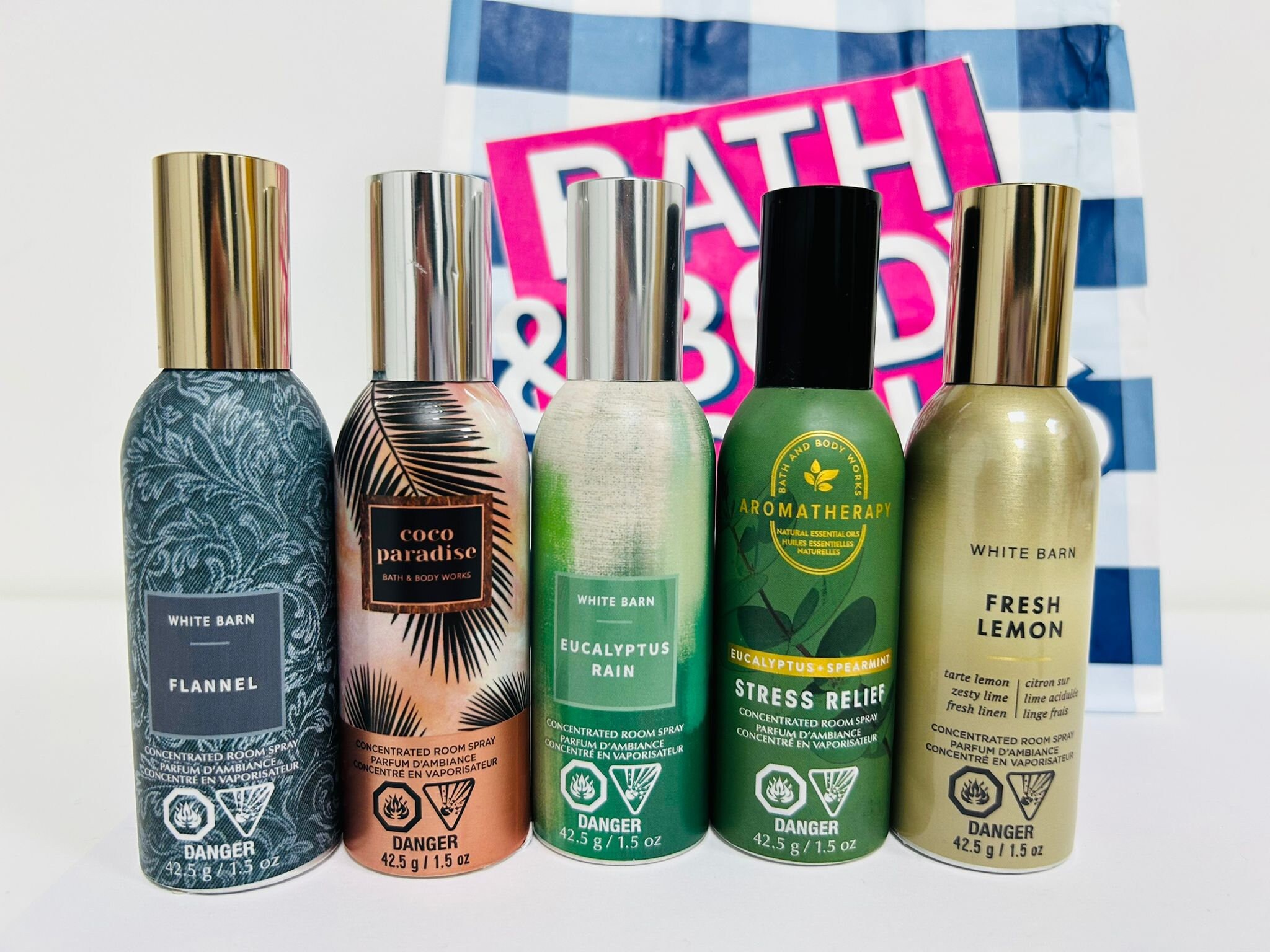 Bath and Body Works Room Sprays RANGE OF FRAGRANCES, 42.5 Grams Brand ...