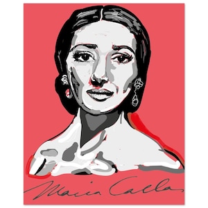 Póster Callas Classic en papel semibrillante (Legacy)