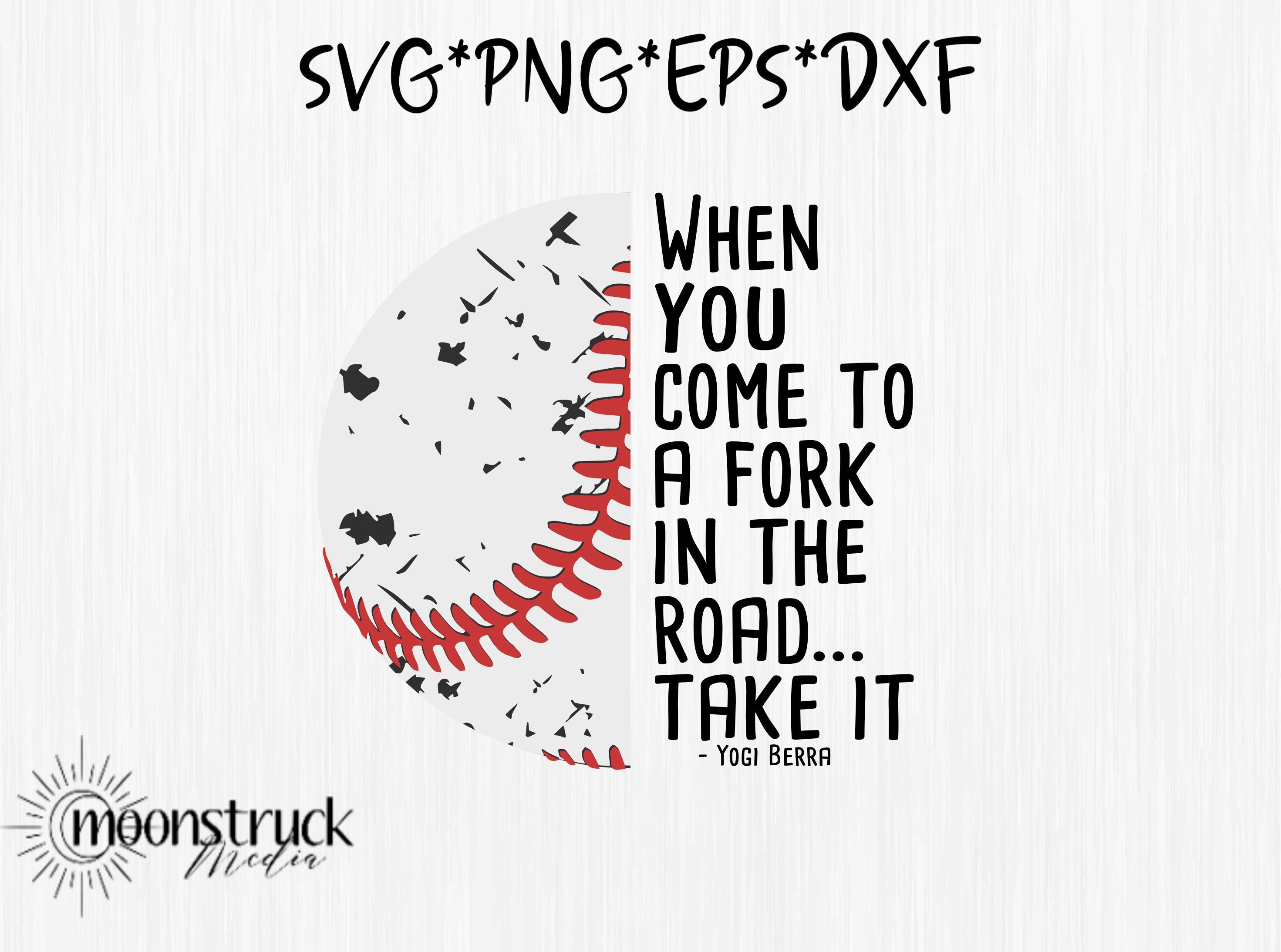 Yogi Berra Quote Svg Inspirational Quote Svg - Etsy