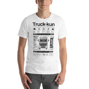 Truck-kun Isekai Express - Short-Sleeve Unisex T-Shirt - Funny Anime Gift, Weeb Gift, Otaku Gift