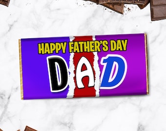 Barra de chocolate para el Día del Padre: un regalo original para papá