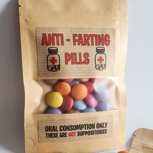 Anti-moaning Pills: Novelty Chocolate Treat Bag - Funny Joke Gift - View #4