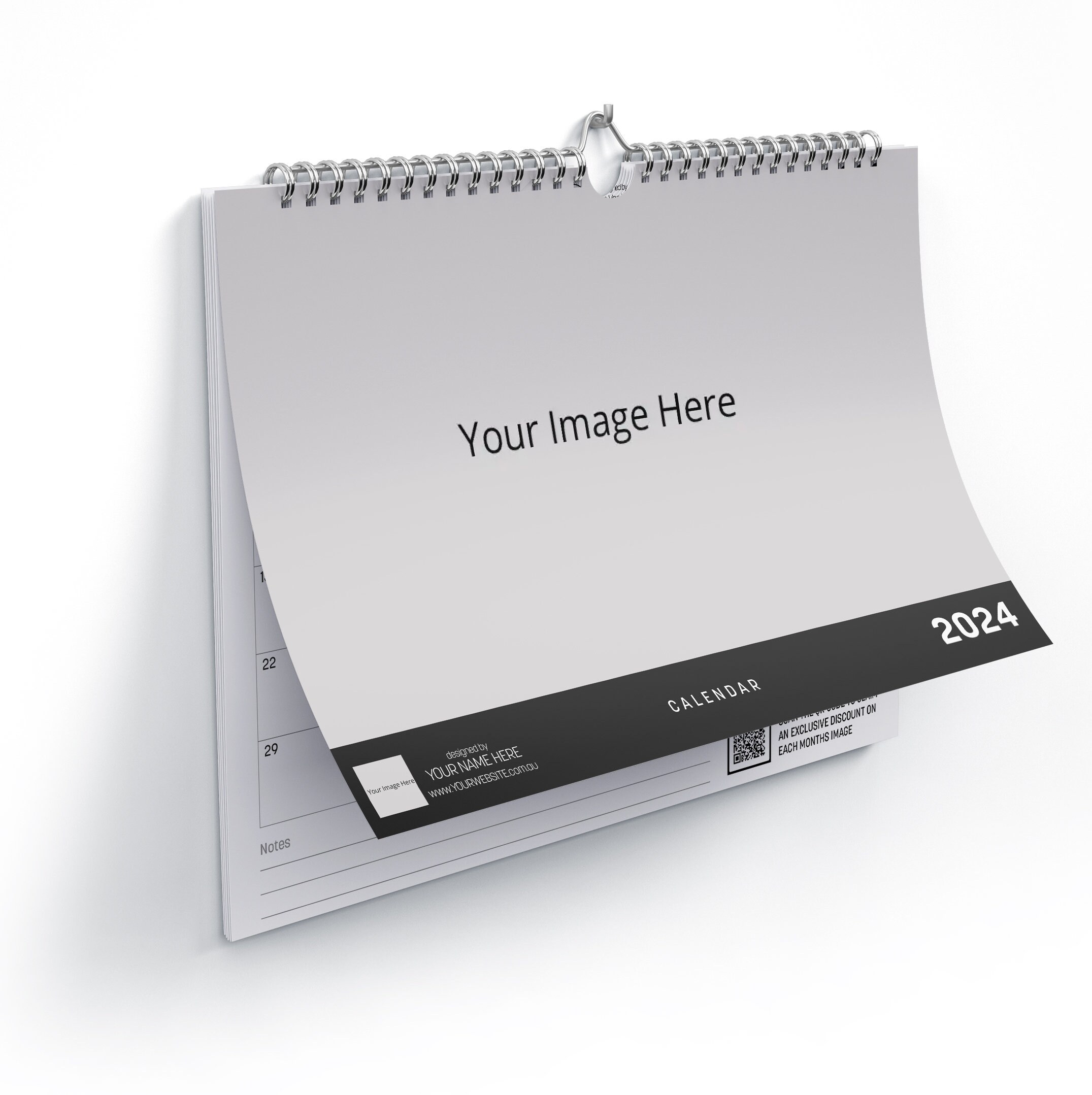 Indesign Calendar Template - Etsy