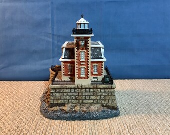 Hudson-Athens Lighthouse, New York, Harbor Lights #230, 1999, Limited Edition, 6” Tall