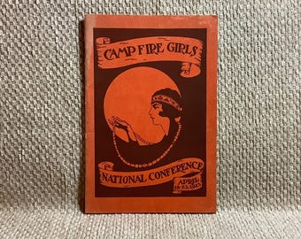 Campfire Girls National Conference Book 1925, Advertising, Softcover
