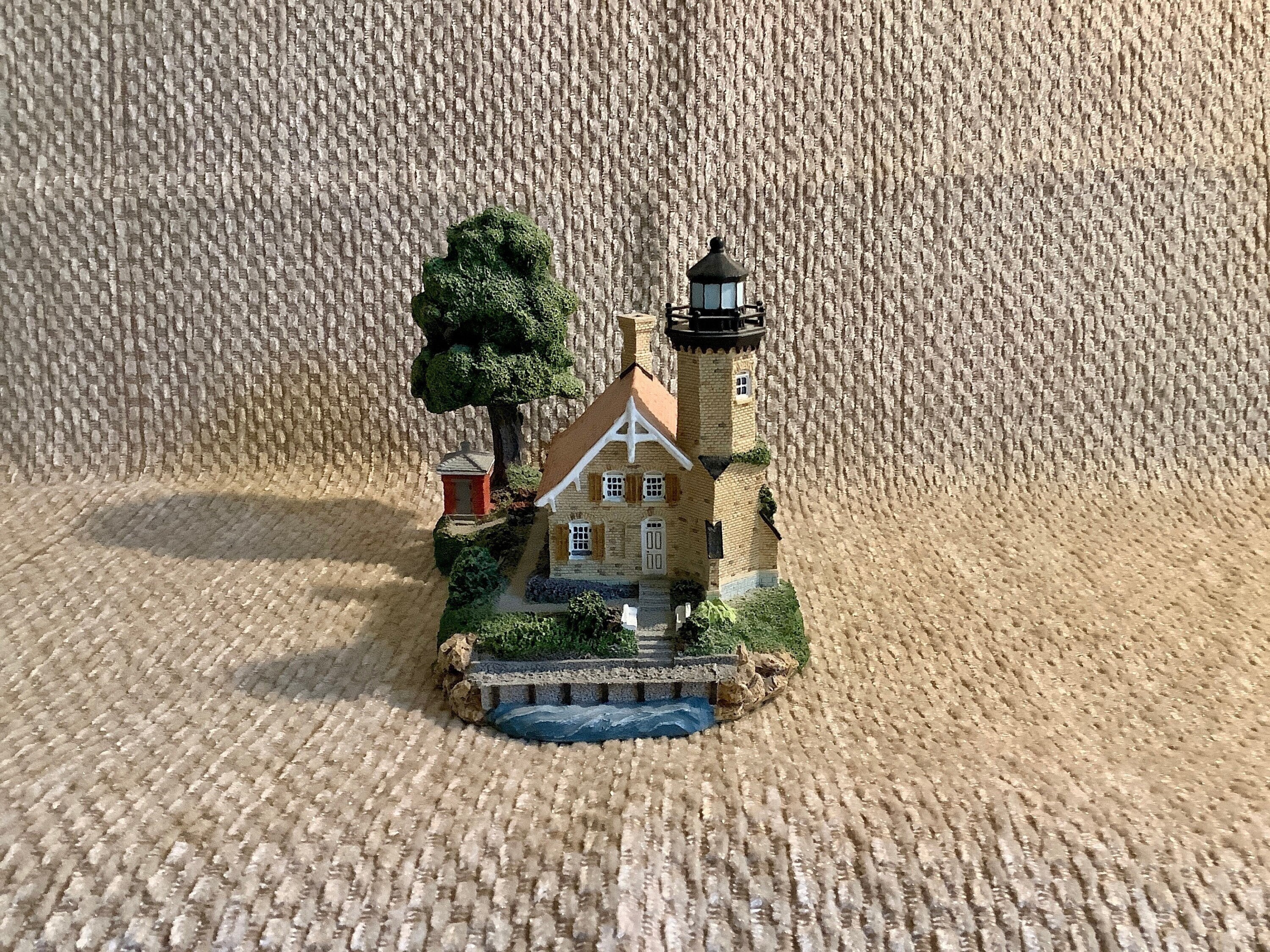 White River Lighthouse, Harbor Lights #226, 1999, Michigan, Vintage Used