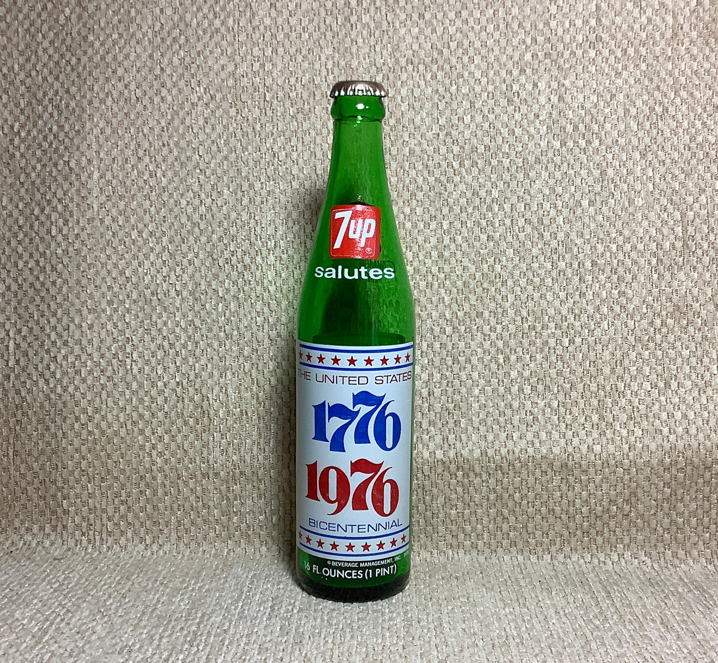 7 up Bottle, U.S. Bicentennial, Original Cap, 16oz - Etsy